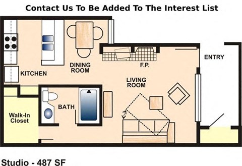 a floor plan of a home